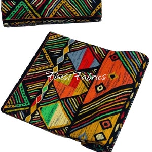 Ankara Fabric African Print Fabric African Fabric By The Yard 100% Cotton Fabric Quilting Fabric Craft Supplies Ankara Print Wax Fabric image 3
