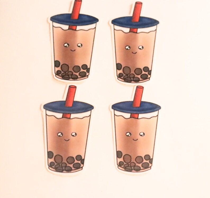 Bubble Tea Sticker | Decals | Stickers for Labels | Boba Tea | Summer ...