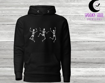 Dancing Skeletons Unisex Hoodie