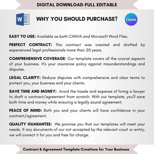 Contract Templates, Agreement Terms, Service Policy, Legal Contract, Business Contract, Brand Ambassador Contract, Influencer Agreement, Marketing Partnership, Social Media Ambassador Forms, Promotional Collaboration Terms, Sponsored Content Agreed