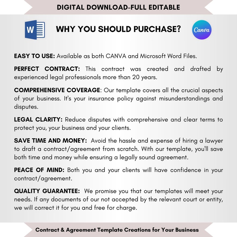 Contract Templates, Agreement Terms, Service Policy, Legal Contract, Business Contract, Brand Ambassador Contract, Influencer Agreement, Marketing Partnership, Social Media Ambassador Forms, Promotional Collaboration Terms, Sponsored Content Agreed