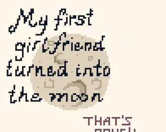 ATLA Moon Cross Stitch Pattern