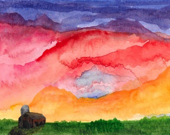 Farm Landscapes Set