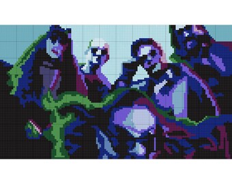 What We Do In The Shadows Cross-Stitch Pattern