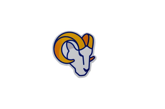 Los Angeles Rams 3-Color Tall Vinyl Decal Sticker – BOGO Offer For Cars, Windows, Laptops & More-1139227