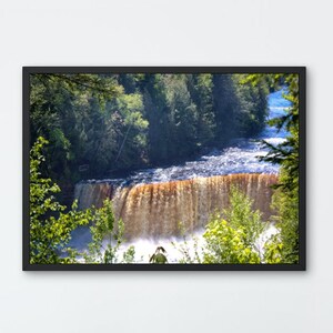 Tahquamenon Falls Print| Digital Art Print| Michigan UP Photography