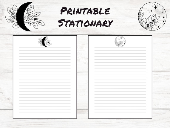 Stationery – The Creeping Moon