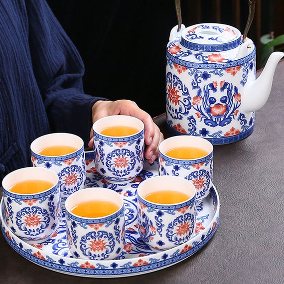 borosil glass Kitchen Bae Clay Craft Tea Cups Set of 6