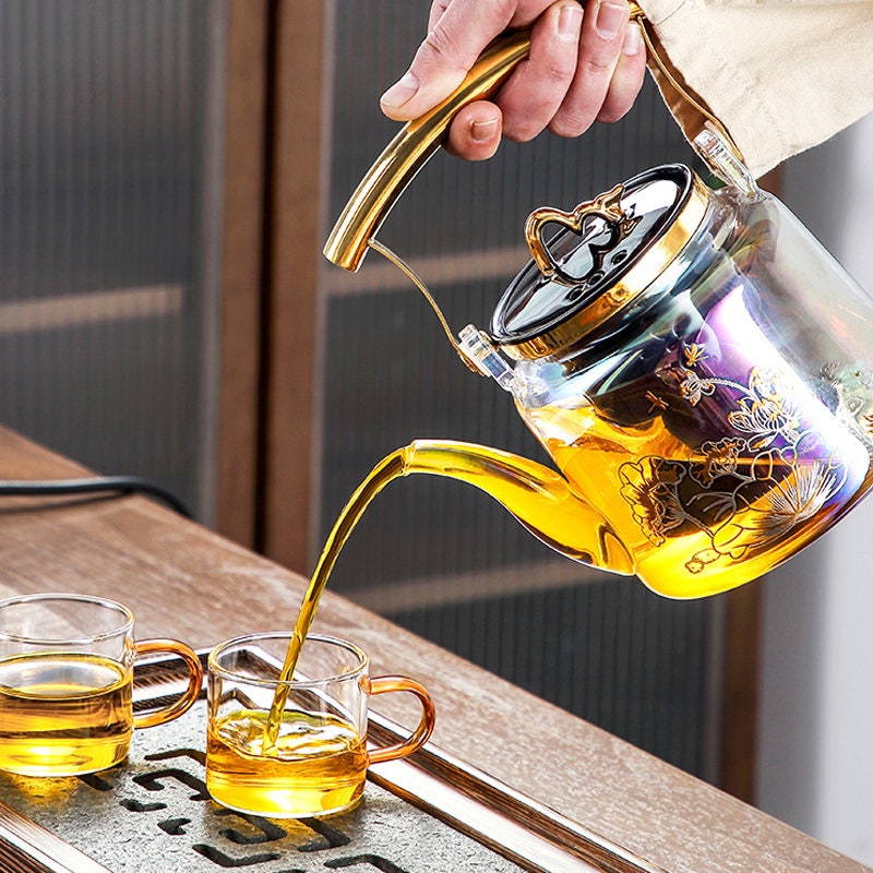 Explosion-proof High Borosilicate Glass Boiling Tea Pottea