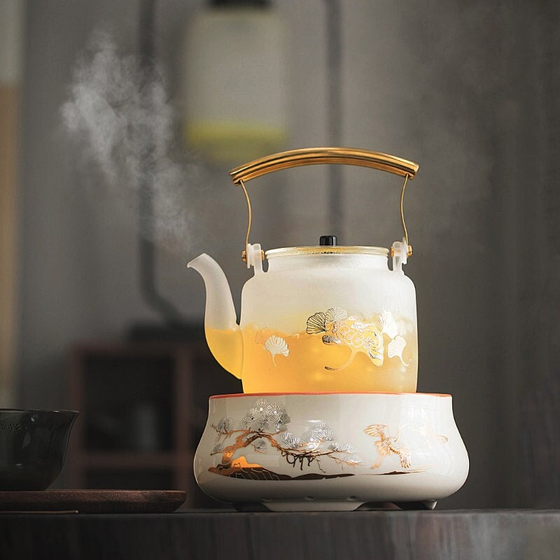 Realistic Electric Kettles Set Modern Teapots For Boiling Water