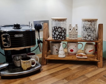 Kitchen rack / hot chocolate station / coffee station / tea station / Easter display