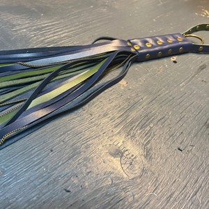 Leather and chain flogger