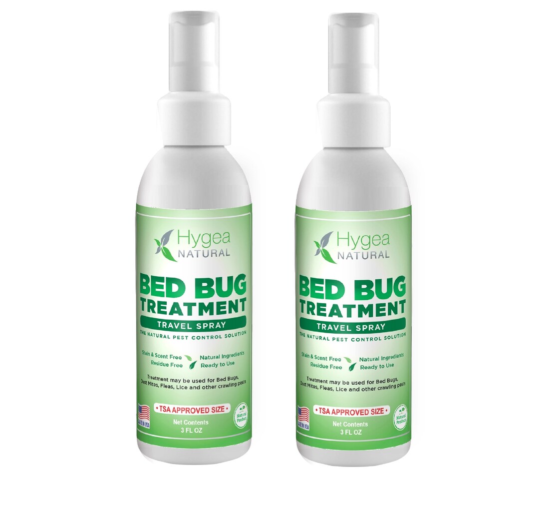 Hygea Natural Bed Bug & Lice Killer Travel Spray TSA Etsy