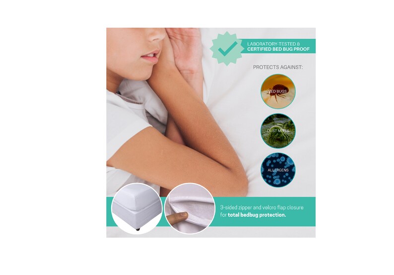 6 Gauge Heavy Duty Vinyl Bed Bug Box Spring Protector Etsy