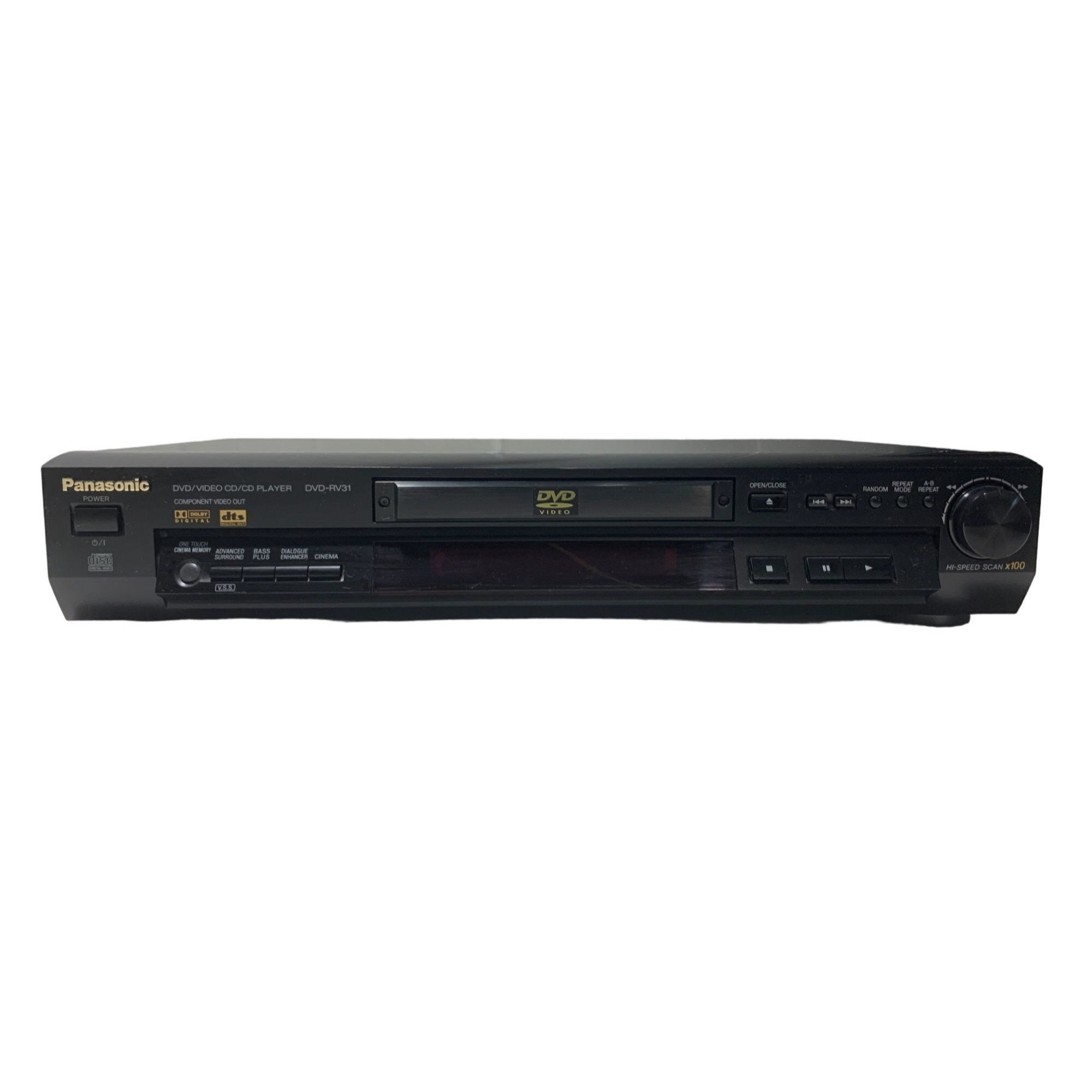 Panasonic DVDRV31 DVD Player Etsy