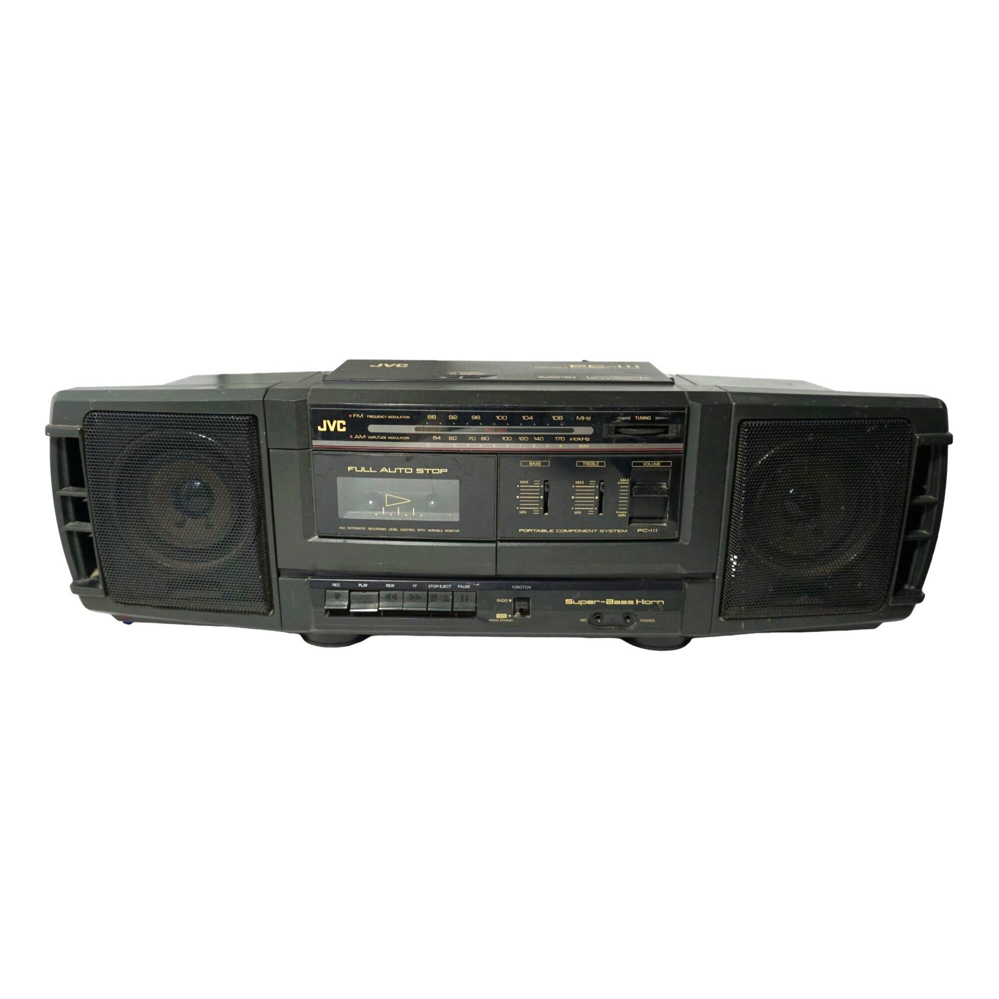 Vintage JVC PC-B111 Boombox AM / Fm Radio Cassette Player - Etsy New Zealand