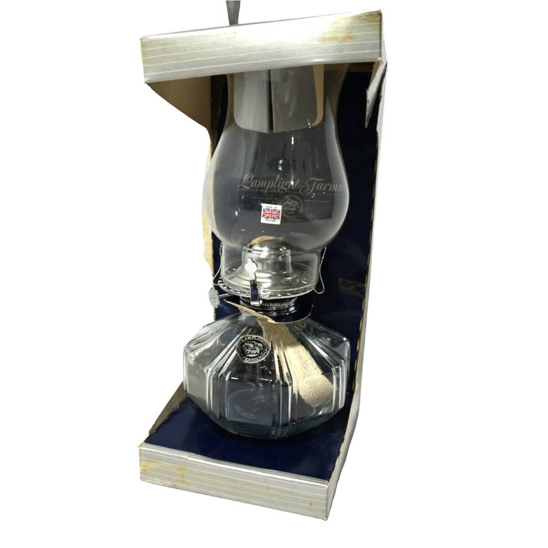 Vintage 14 Lamplight Farms Oil Lamp Made in USA With Etsy