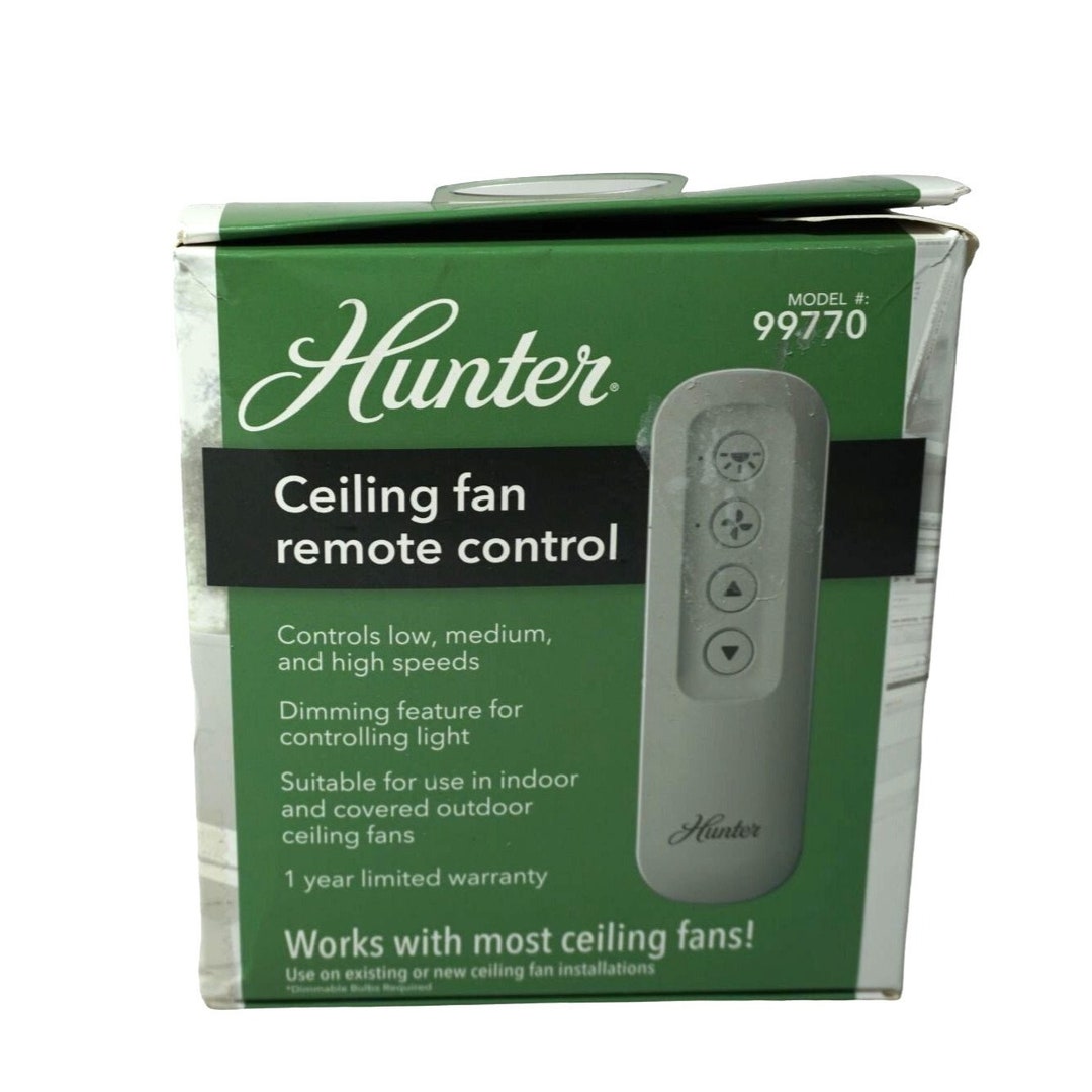 Hunter Ceiling Fan Remote Control 99770 New Open Box Etsy