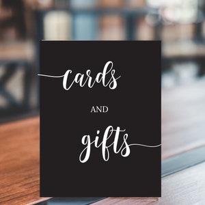 Gifts & Cards Acrylic Sign, Custom Acrylic Sign, Personalized Sign