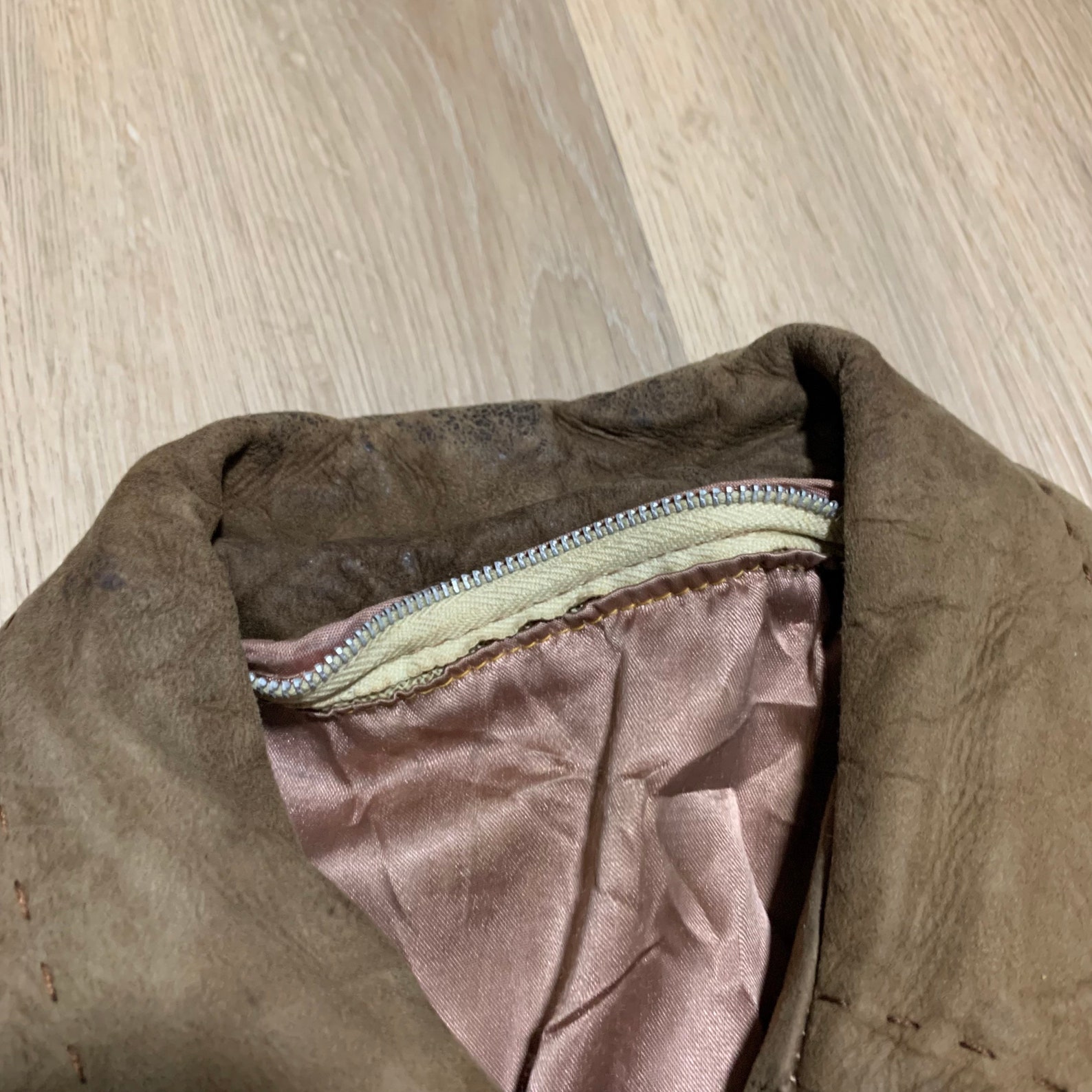 1960s Suede Leather Chore Jacket Etsy