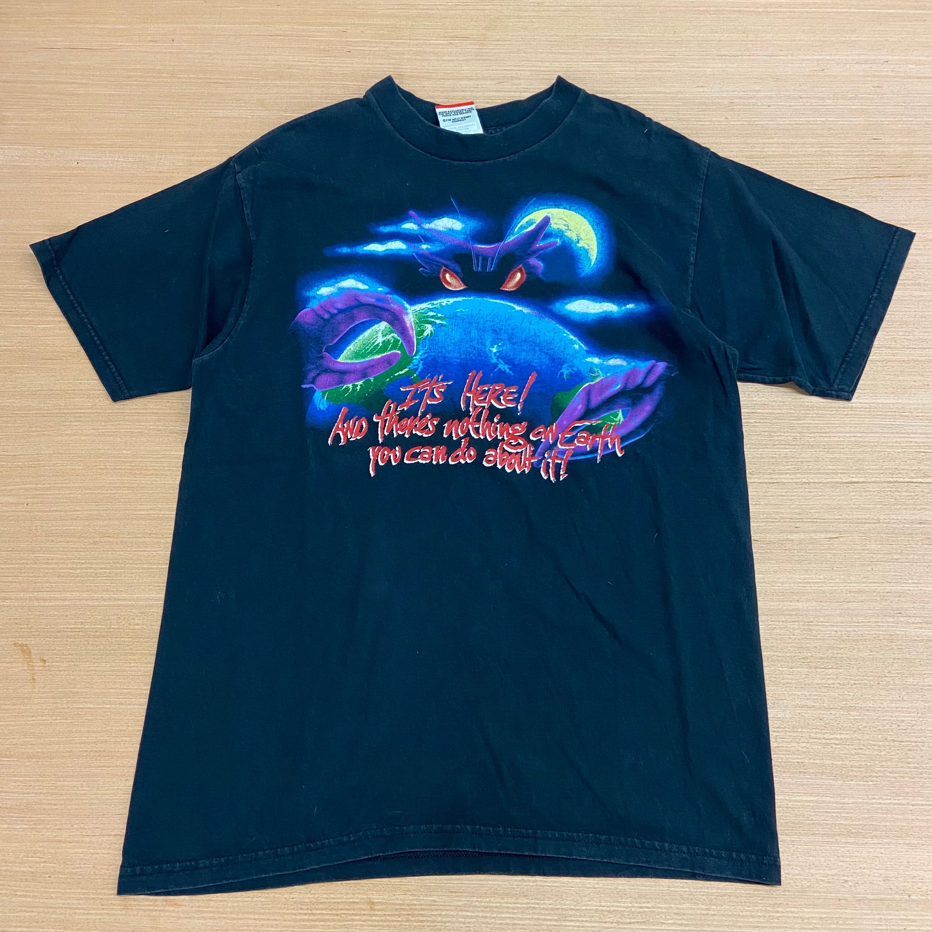 m*y様 90S Disney ALIEN ENCOUNTER Tシャツ 赤タグ 90S Disney ALIEN ENCOUNTER Tシャツ 赤タグ XL ディズニー ENCOUNTER