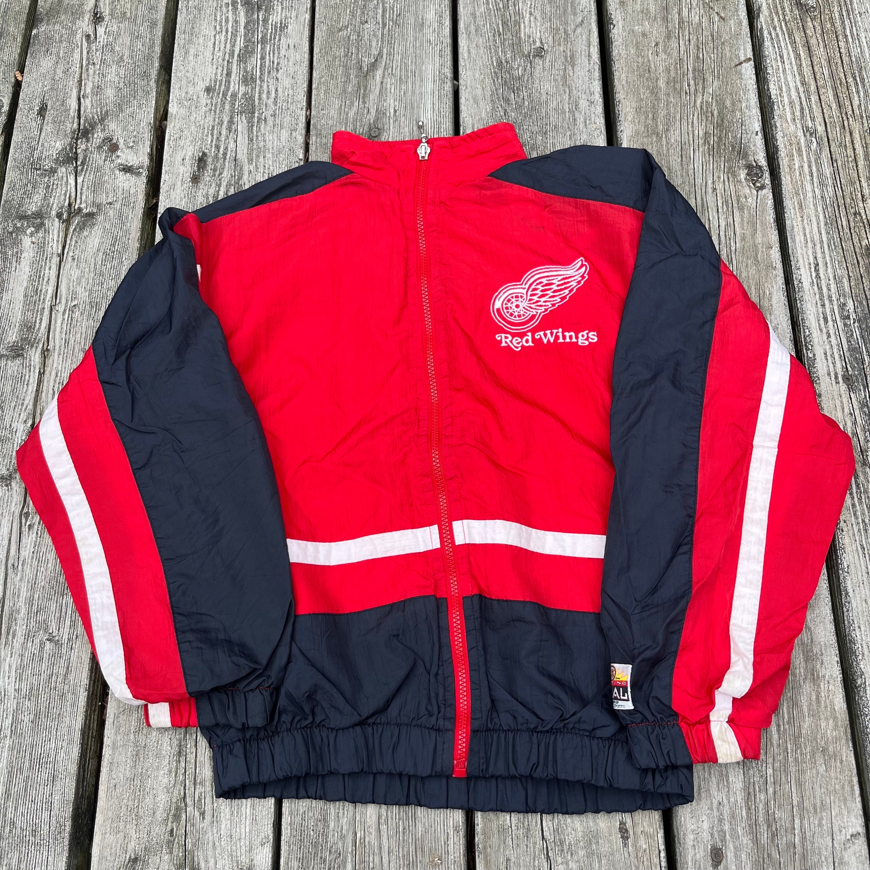 Vintage Detroit Red Wings Pro Player Jacket Size Medium – Yesterday's Attic