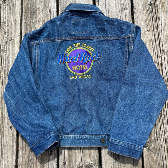 Youth Vintage Hard Rock Denim Jacket - image 3