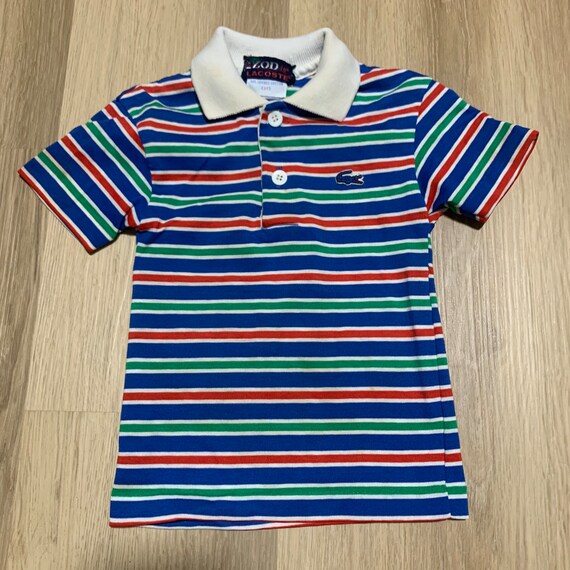 Youth 1970s IZOD Lacoste Polo Shirt Size 3T Etsy Israel