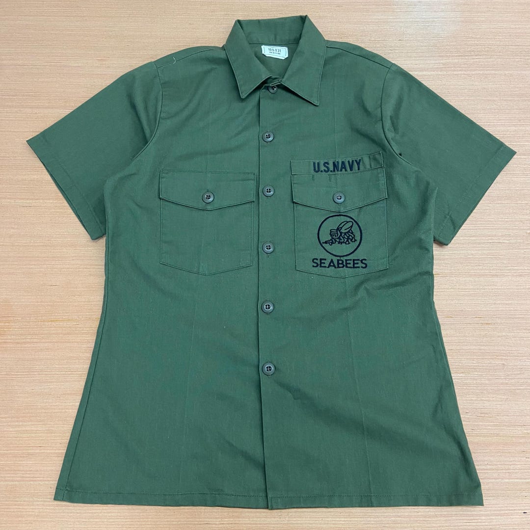 90'S Fruit of the Loom Seabees 50years Printed T-shirt Made in USA Men's XL Vintage /eaa450514