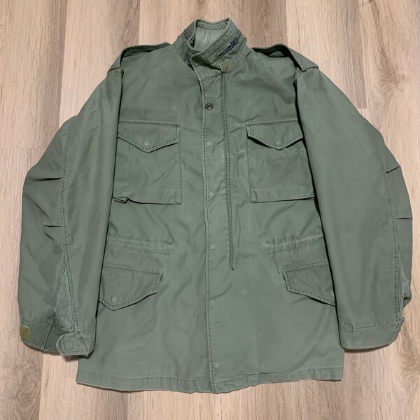 Vintage 1960s US Military M65 OG 107 Field Coat