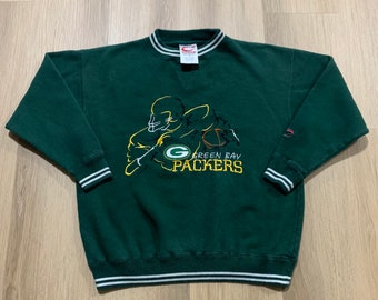 Youth Green Bay Packers NFL Crewneck Sweater size youth M