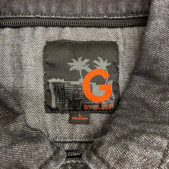 Vintage G by Guess Denim Vest Size Large - image 3