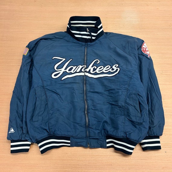 Vintage New York Yankees Majestic MLB Full Zip Jacket Size Vintage New York Yankees Majestic MLB Full Zip Jacket Size