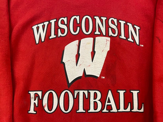 Vintage Champion Reverse Weave Wisconsin Badgers … - image 2