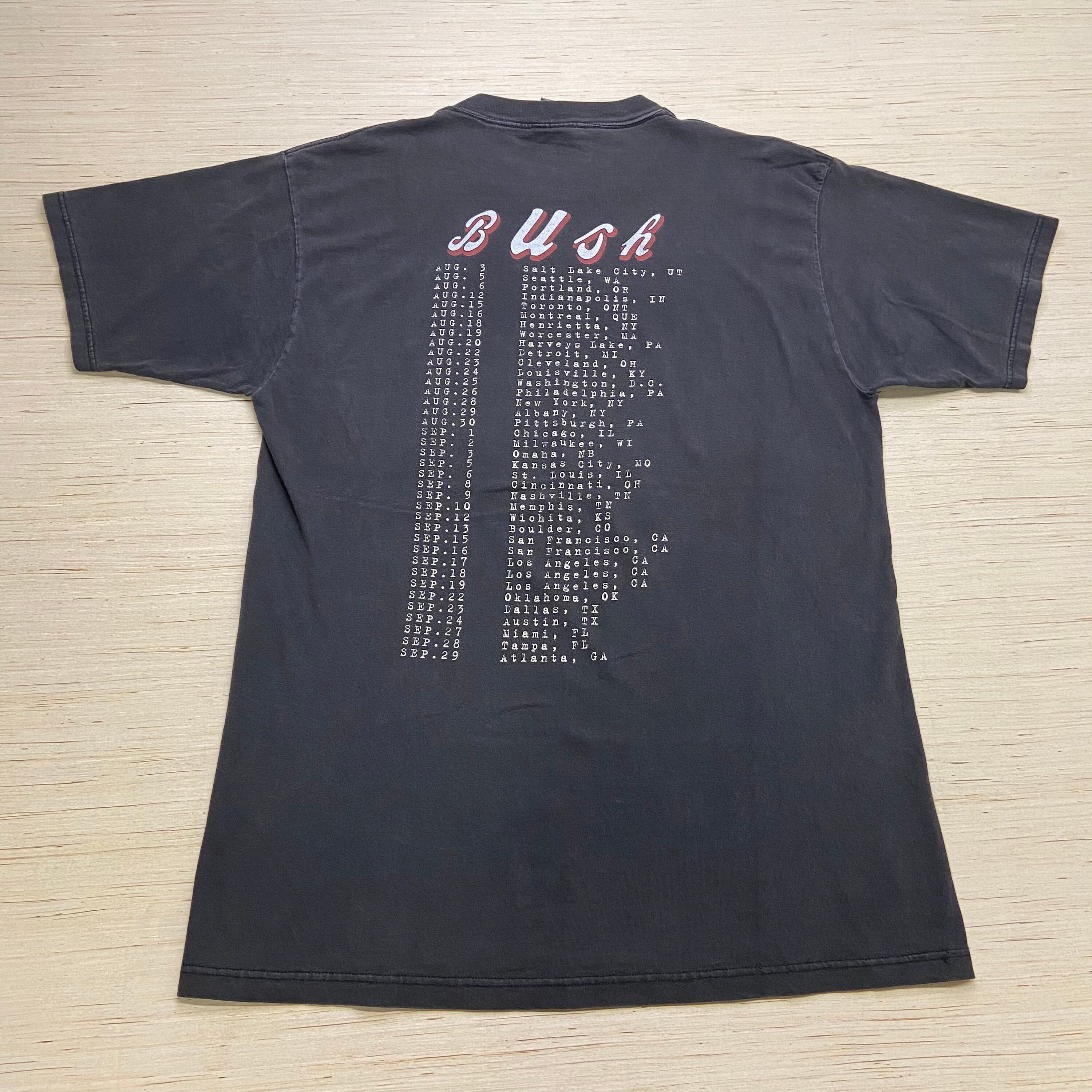 Vintage 1995 Bush Band T-shirt Size XL - Etsy