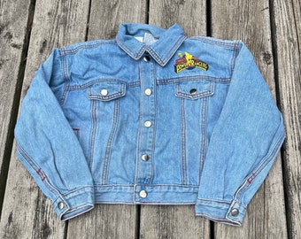 Youth Power Rangers Vintage Denim Jacket size kids 7R