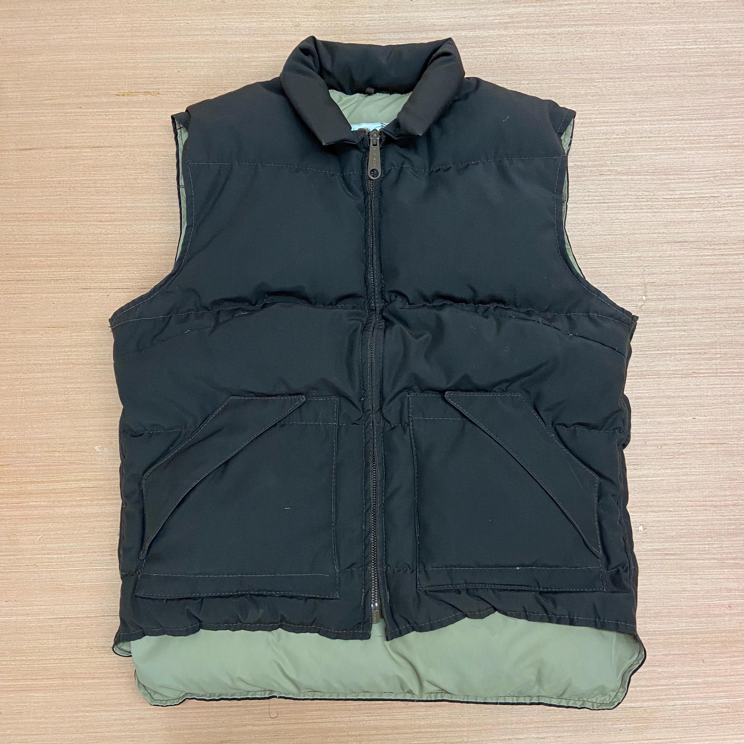 Woolrich Down Vest - Etsy