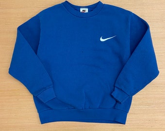 Maglione girocollo Nike da bambino degli anni '90, taglia Youth Medium (10-12)