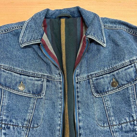 Vintage Lizwear Reversible Denim Jacket - image 6