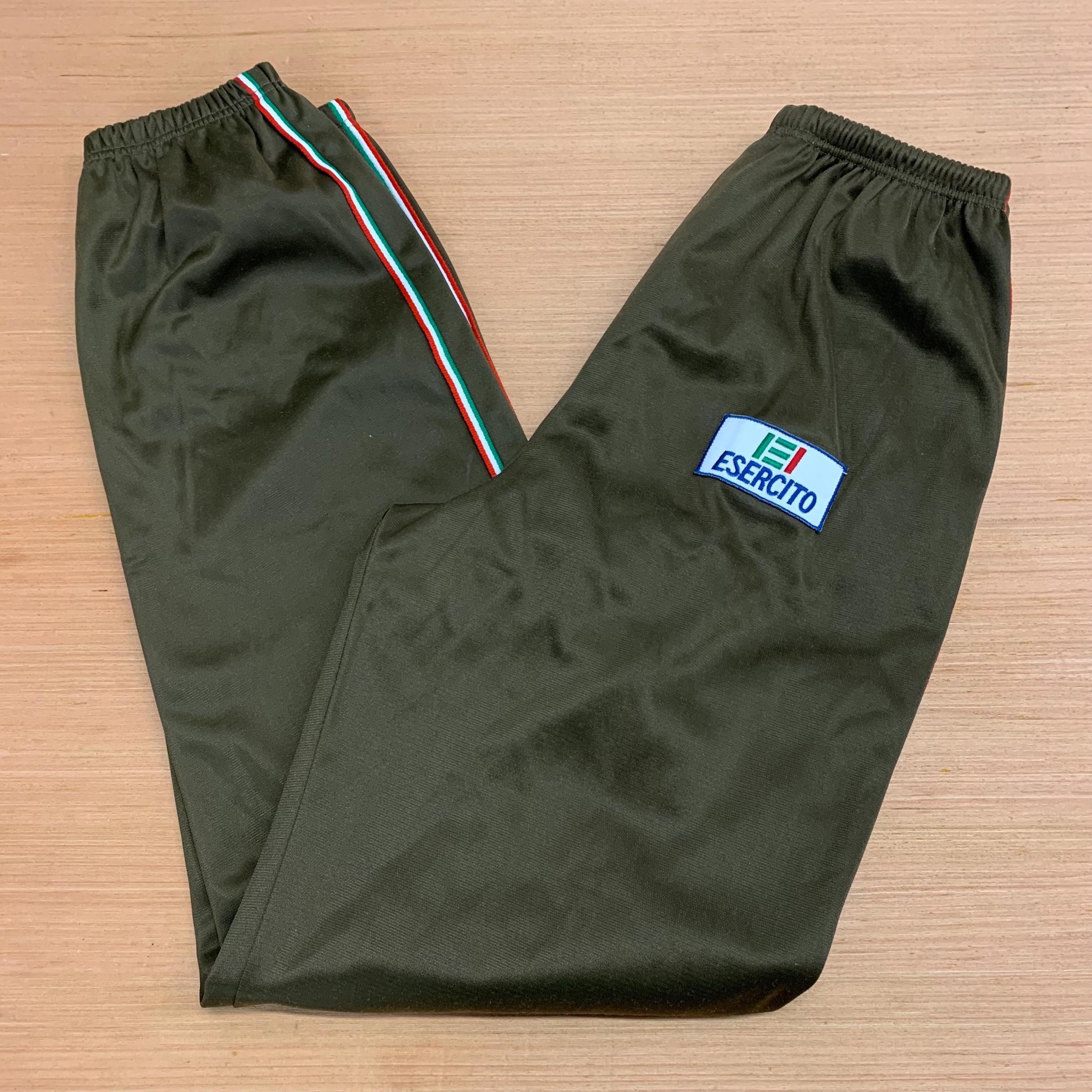 Vintage Esercito Italian Army Track Pants Size Medium - Etsy