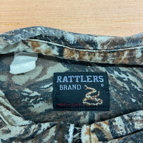 Vintage Rattlers Brand Realtree Camo Button up Shirt -  Canada