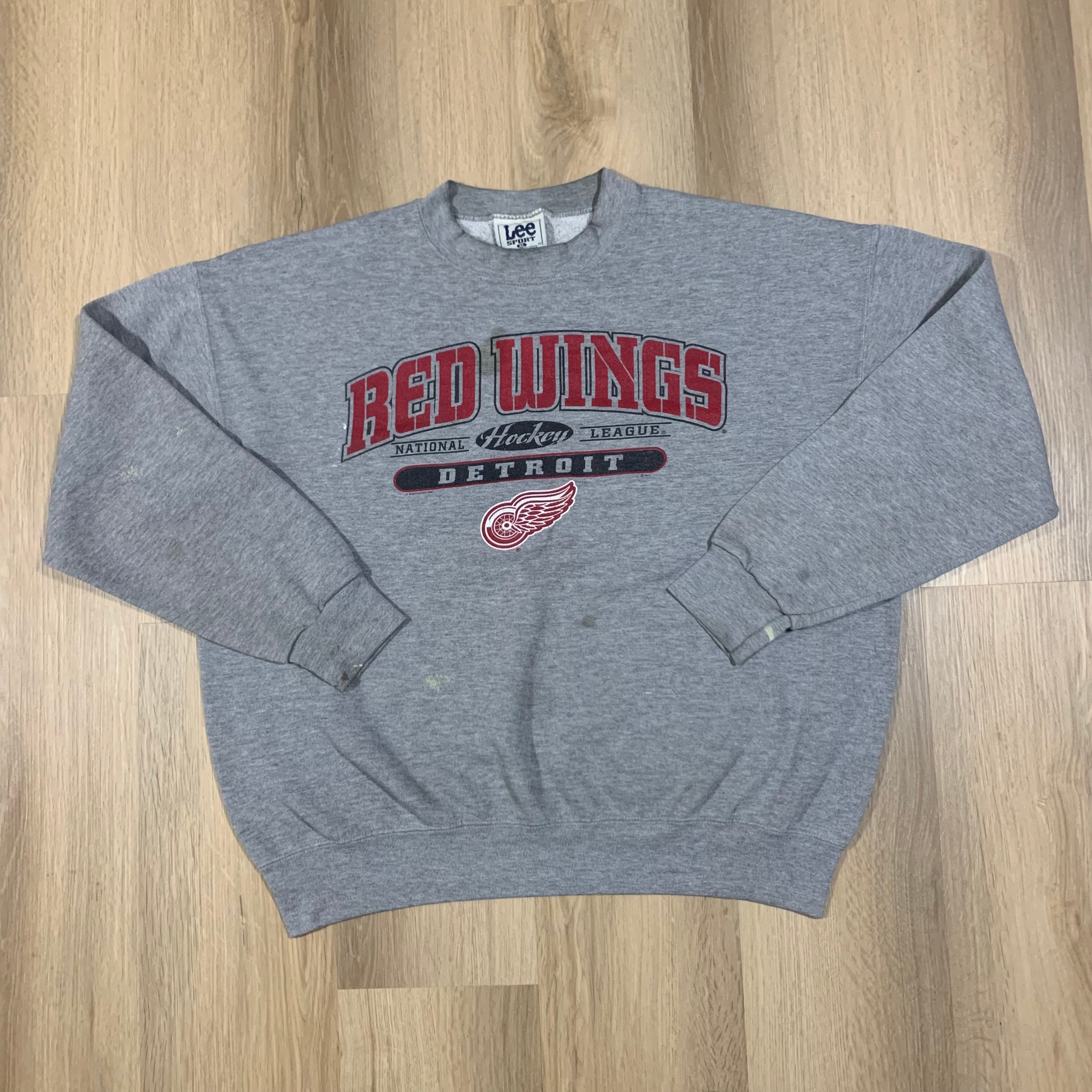 Men's Fanatics Branded Red Detroit Red Wings Vintage Sport Resort