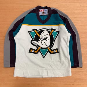 Ccm Youth Size Mighty Ducks Jersey Youth Vintage Anaheim
