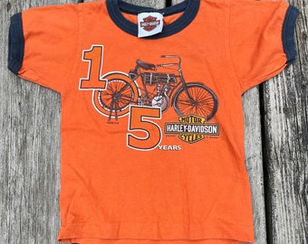 Youth Harley Davidson Graphic T-Shirt size youth 2-4