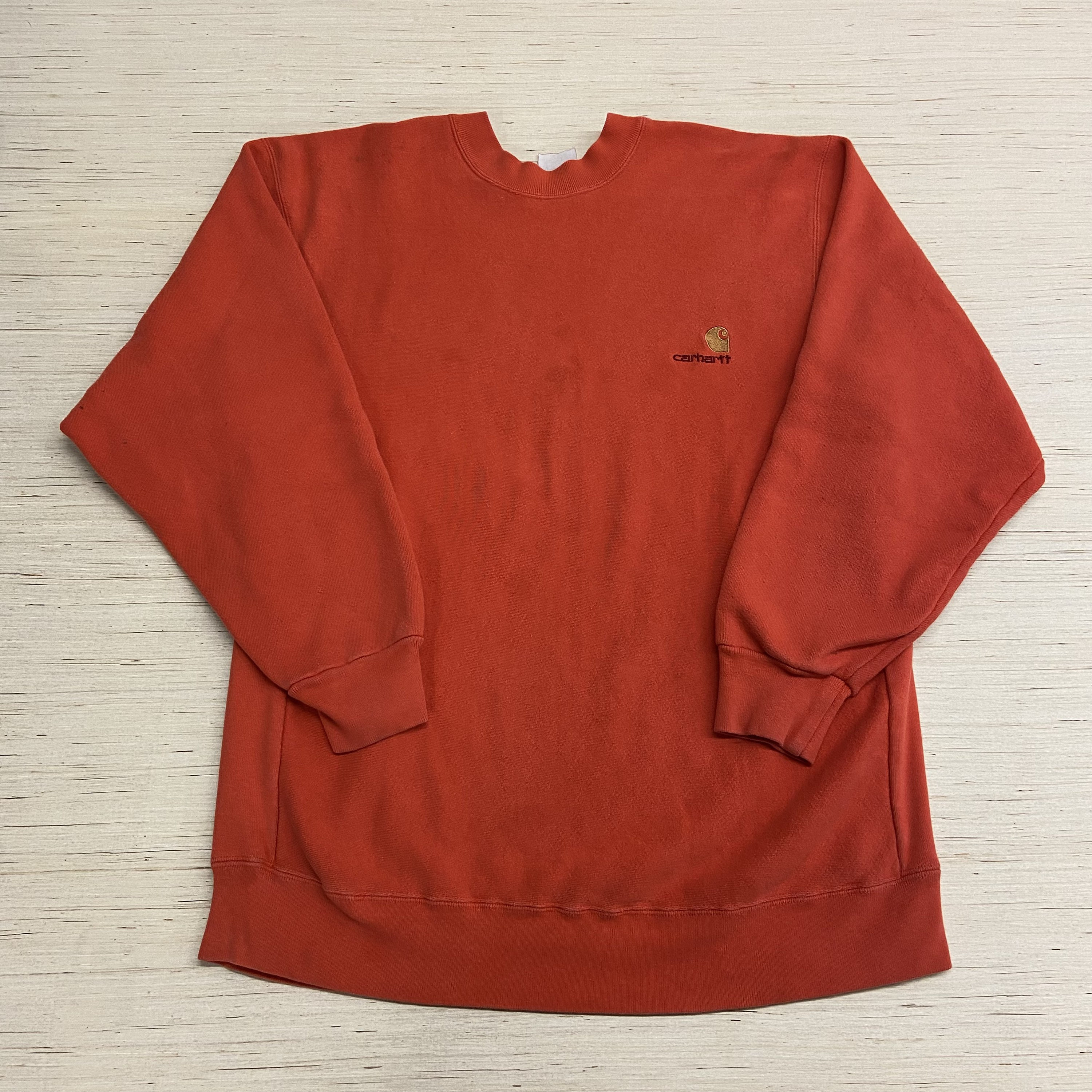 Vintage 1990s Carhartt Reverse Weave Pullover Crewneck - Etsy