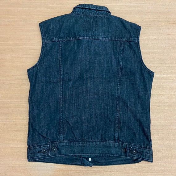 Vintage G by Guess Denim Vest Size Large - image 2