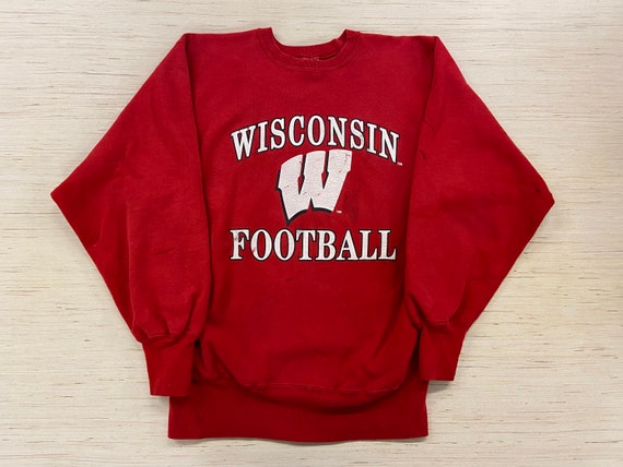 Vintage Champion Reverse Weave Wisconsin Badgers … - image 1