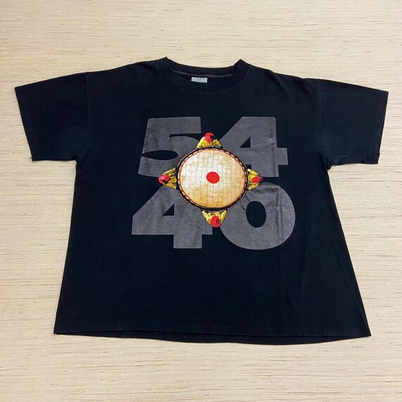 Vintage 1990s Double Sided 54 40 Band T Shirt Size Xl Etsy