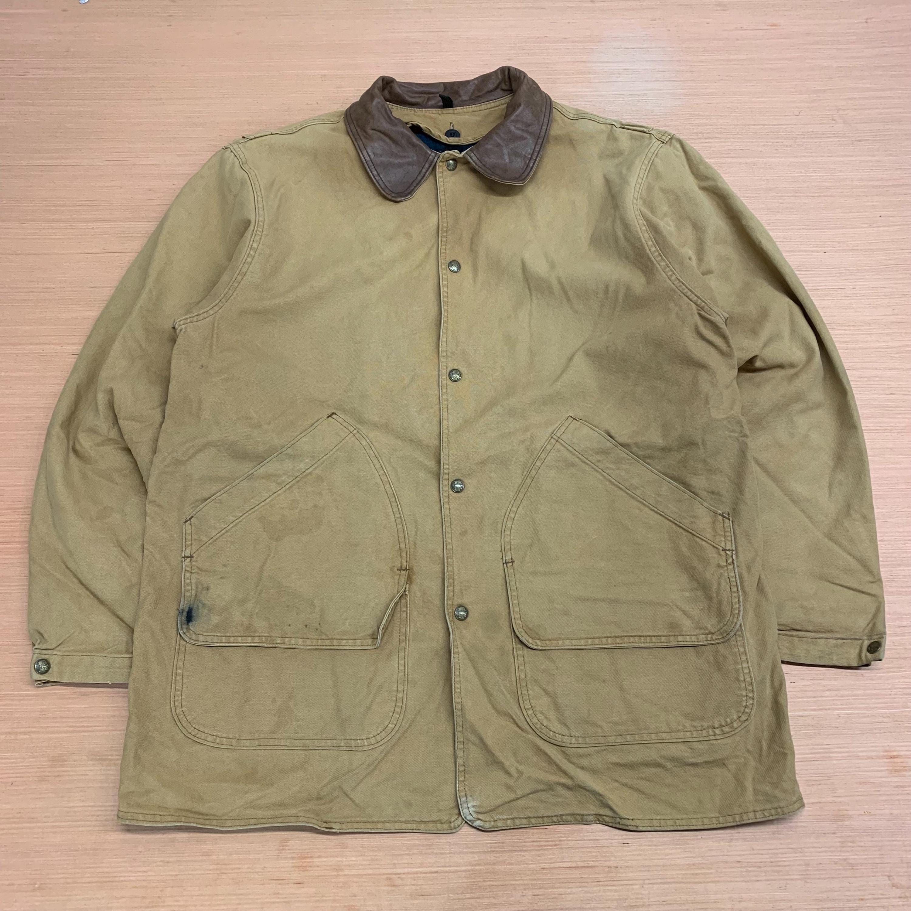 Vintage Woolrich Blanket Lined Button up Jacket Size Large
