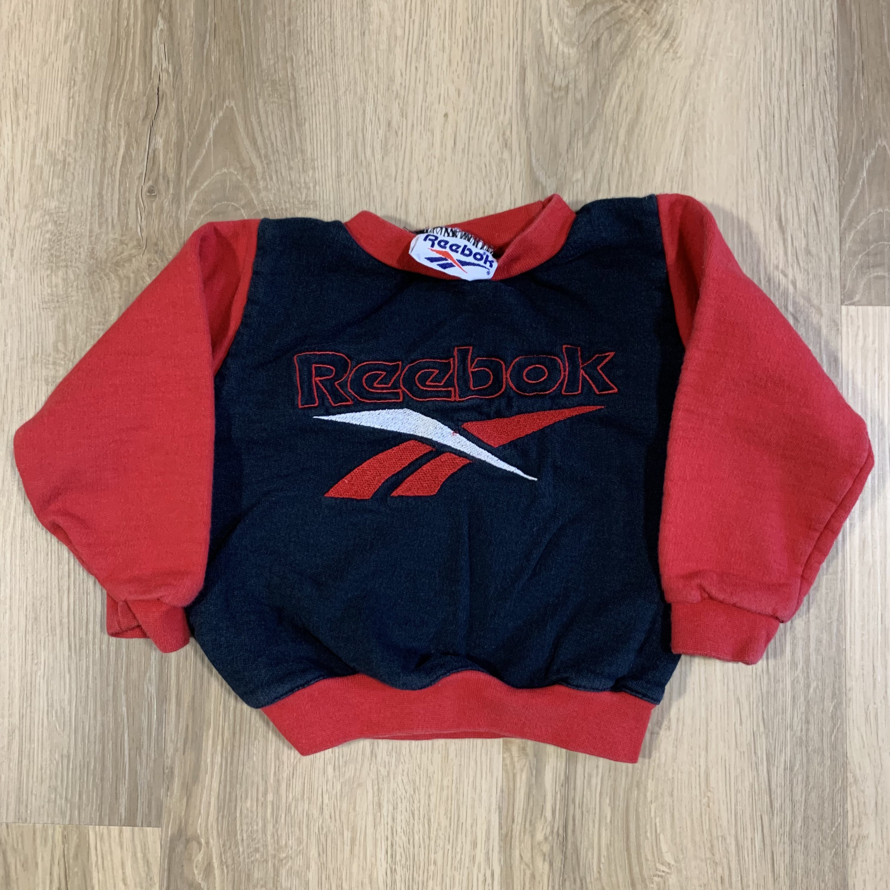 Youth Vintage Reebok Crewneck Sweatshirt Size 3T Etsy
